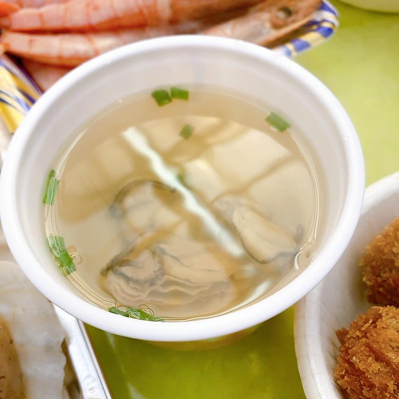 かきのすまし汁(かき小屋 島田水産 )