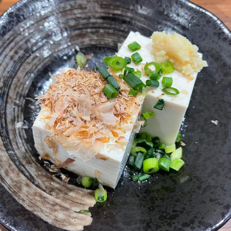 冷や奴(居酒屋 あやとり)