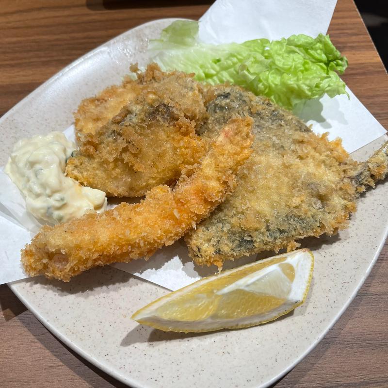三種フライ(居酒屋 あやとり)