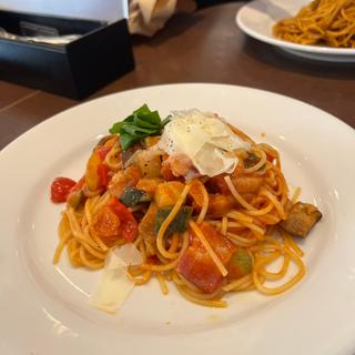 ベーコン田舎風トマトソースパスタ(デニーズ 八王子旭町店 （Denny’s）)