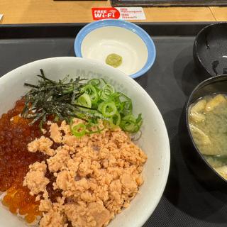 鮭いくら丼