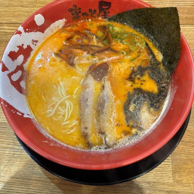 赤辛牛白湯ラーメン(ラーメンまこと屋 豊中豊南町店)