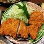【匠味豚】ロースかつ&ヒレかつ御膳(とんかつ伊とう グランツリー武蔵小杉店)