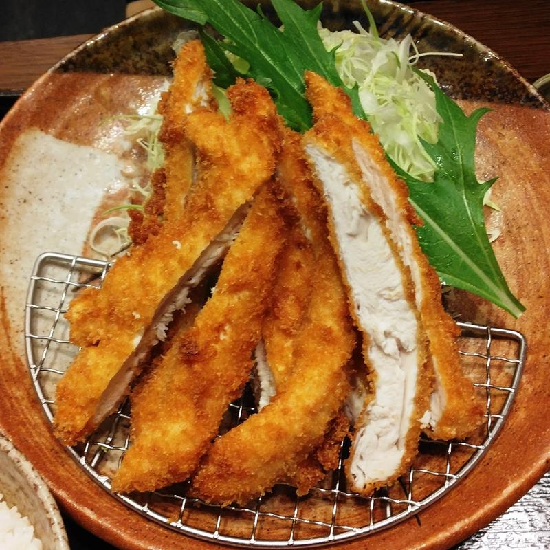 鶏ささみカツ御膳(とんかつ伊とう グランツリー武蔵小杉店)