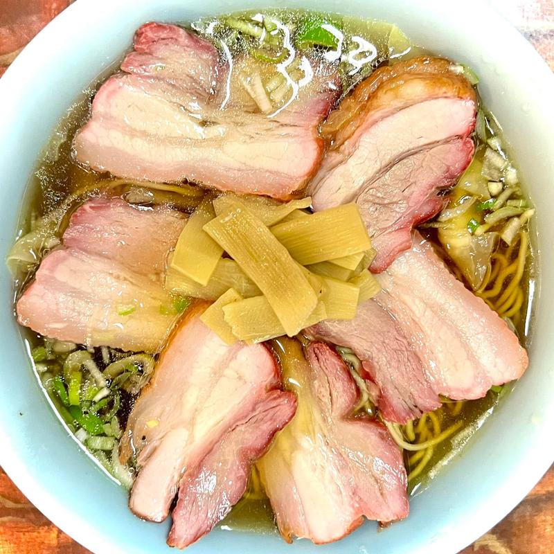 チャーシューワンタンメン(廣東料理 酔来軒)