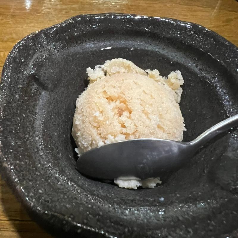 しょうがシャーベット(よもぎ)