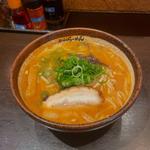 炙り辛味噌らーめん(麺匠 真武咲弥 渋谷店)