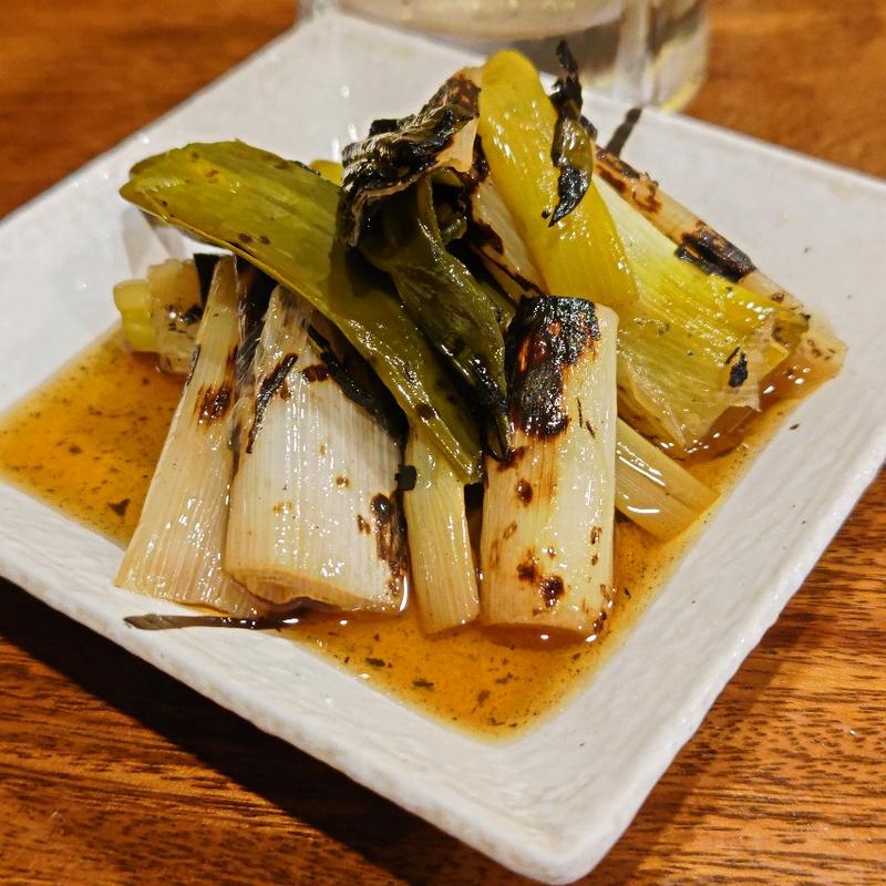 地ねぎ南蛮漬け(魚と酒はなたれ)