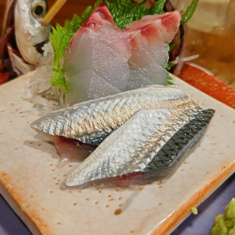 かんぬきさより・うめいろ(魚と酒はなたれ)