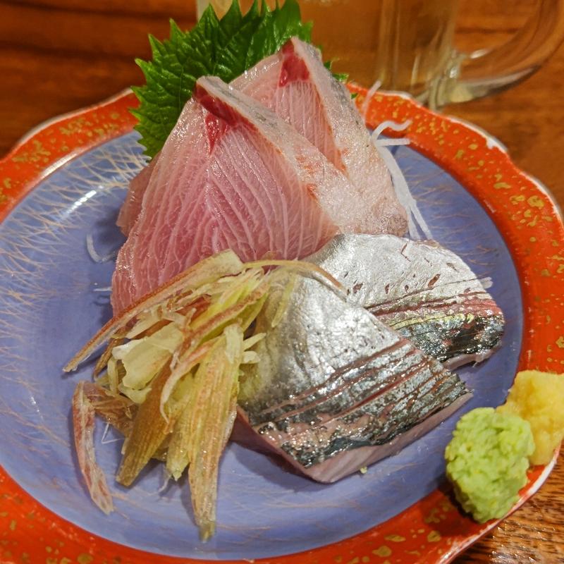 真あじ・寒ぶり(魚と酒はなたれ)