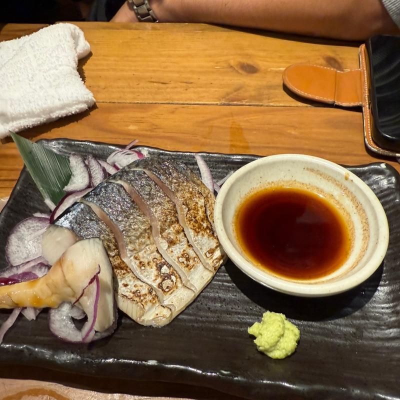 炙りしめ鯖(じとっこ組合 南越谷店)