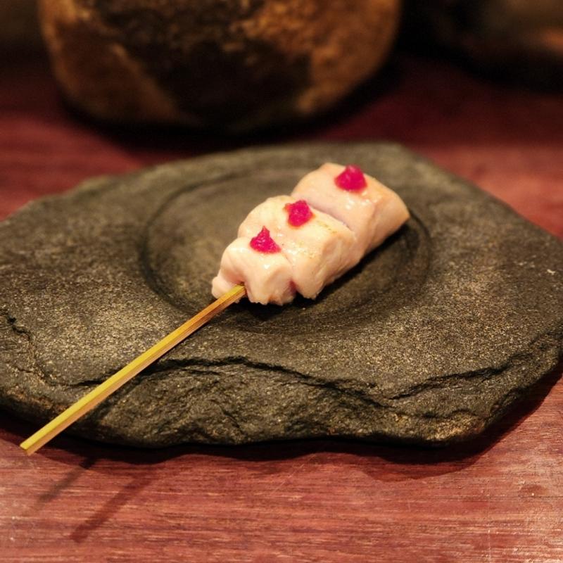 ささみ 梅肉(炭火焼鳥コクレ （Sumibiyakitori Coquelet）)