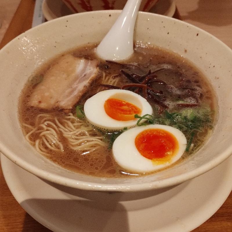 味玉入りラーメン(らーめん宣ノ土)