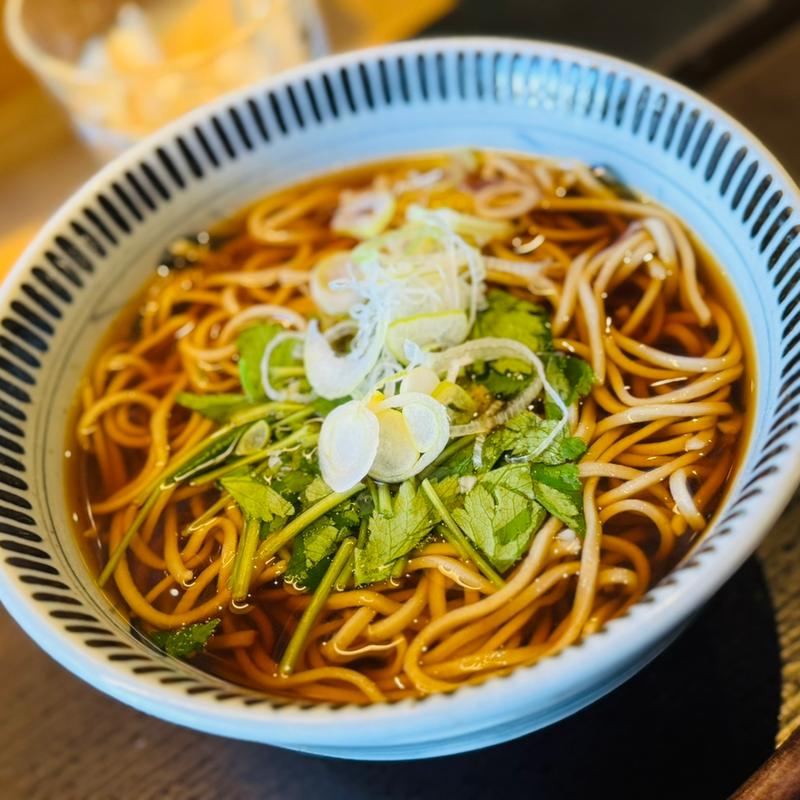 かけそば(ソバキチ さんすて岡山店)