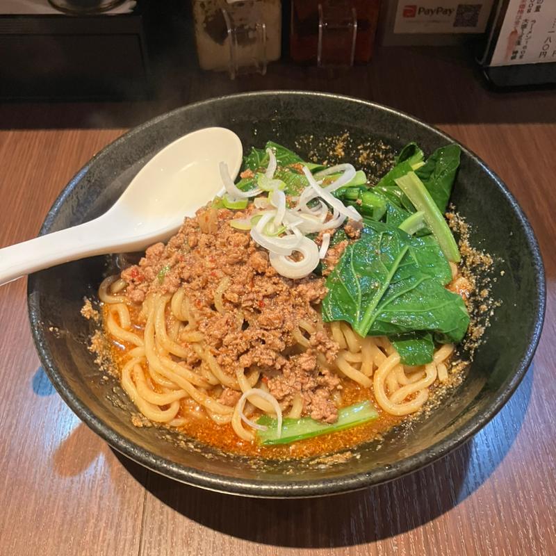 汁なし担々麺(ラーメン豊樹 人形町店)