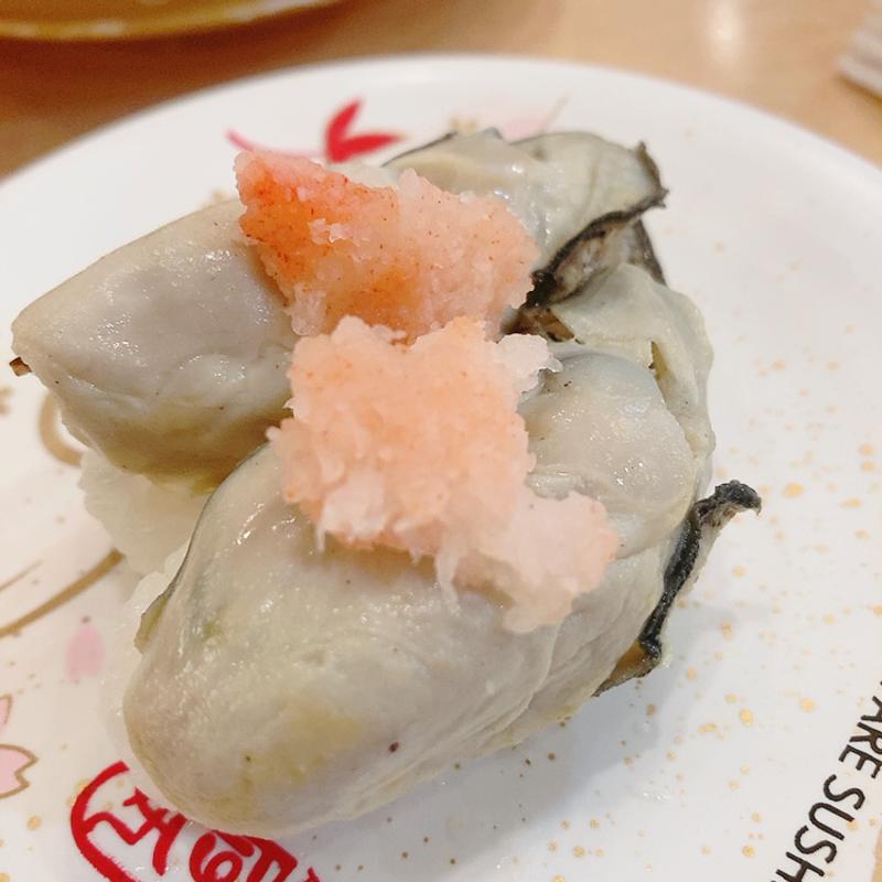 茹で牡蠣(回転寿司　すし丸 可部店 )