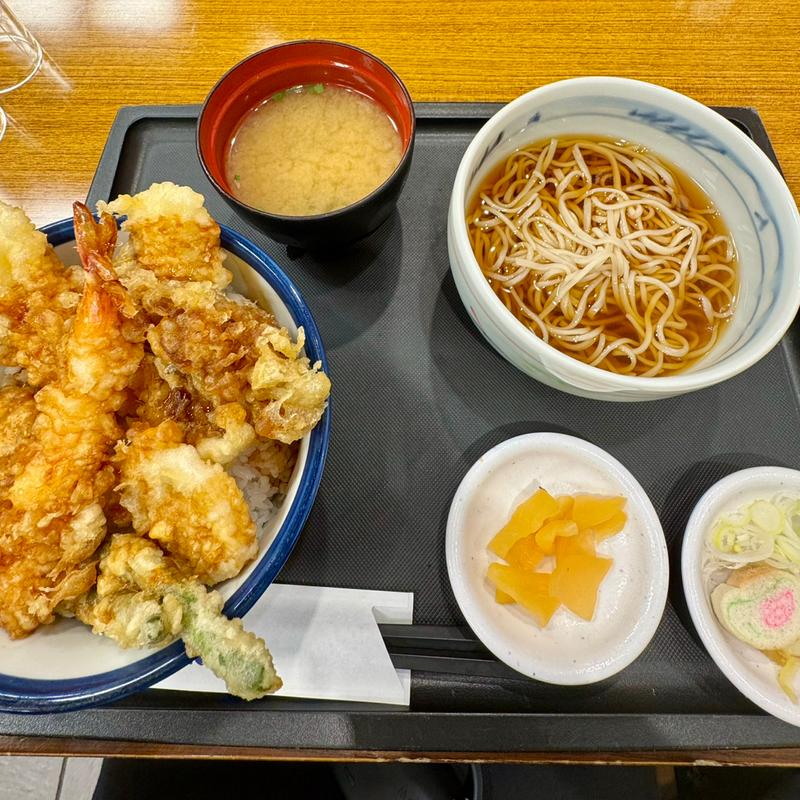 オールスター天丼&小そば(天丼てんや 大崎ニューシティ店)
