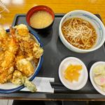 オールスター天丼&小そば(天丼てんや 大崎ニューシティ店)