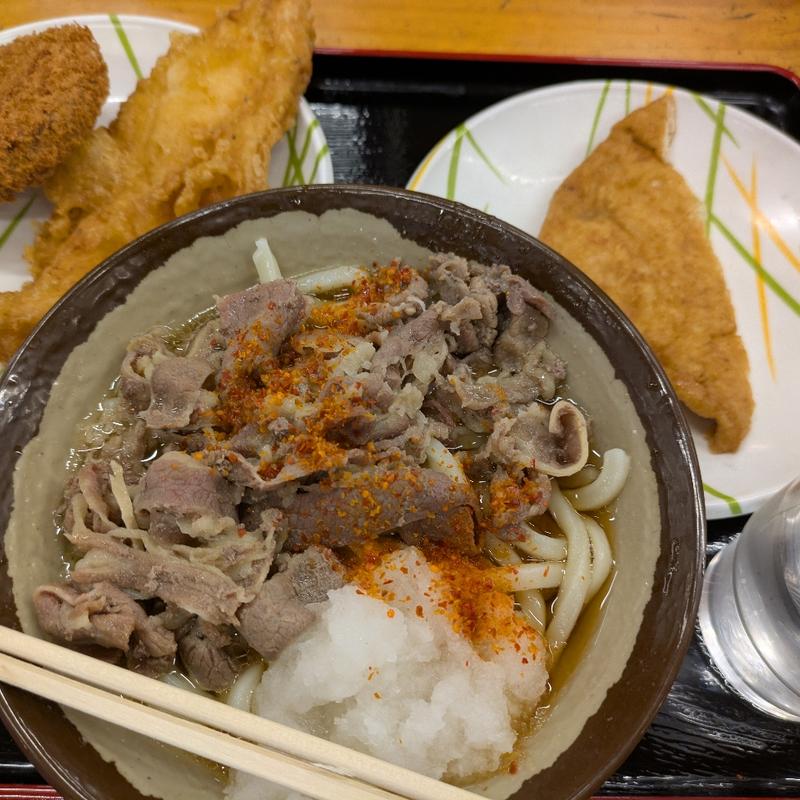 肉うどん(かすが町市場 （かすがまちいちば）)