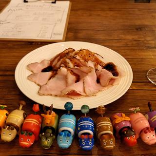 自家製ロースハム柚子胡椒香るたまり醤油ソース(Piccolo Bar Tigre （ティグレ）)