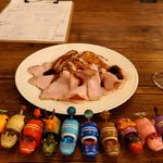 自家製ロースハム柚子胡椒香るたまり醤油ソース(Piccolo Bar Tigre （ティグレ）)