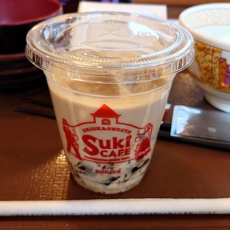 コーヒーゼリークリームラテ(すき家 49号郡山菜根店 )