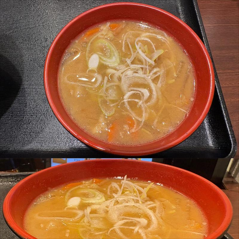 豚汁(吉野家 横浜駅西口店)