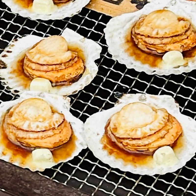 ホタテのバター焼き(貝作)