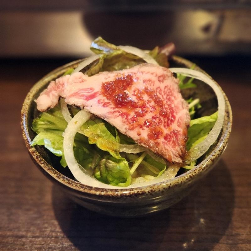 ローストビーフサラダ(焼肉くろちゃん)