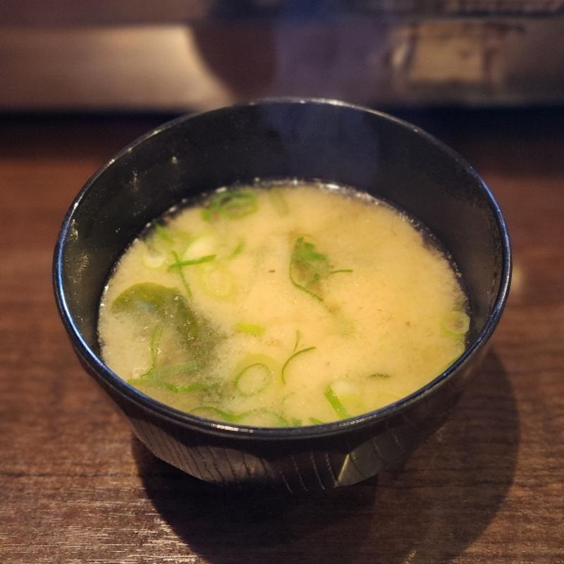 味噌汁(焼肉くろちゃん)