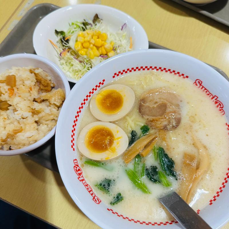 濃い味スガキヤラーメン　五目サラダセット(スガキヤ 名張イオン店 （Sugakiya）)