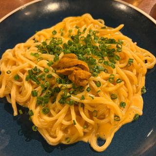 生ウニの濃厚クリームソース(オステリア ハミングバード 本町店 （humming Bird）)