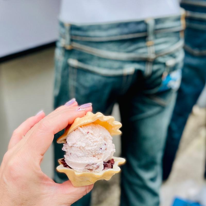 サザエ小倉アイス(紀の国屋本店)