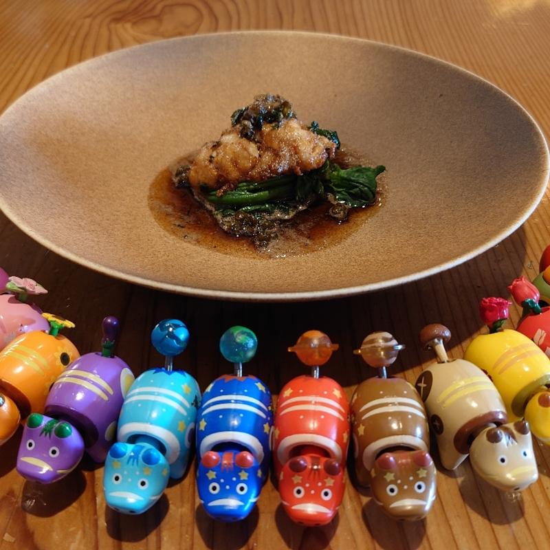 真鱈白子のムニエル 焦がしバターソース(リストランテ マルテッロ)