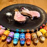 子羊Lボーン炭火焼き(リストランテ マルテッロ)