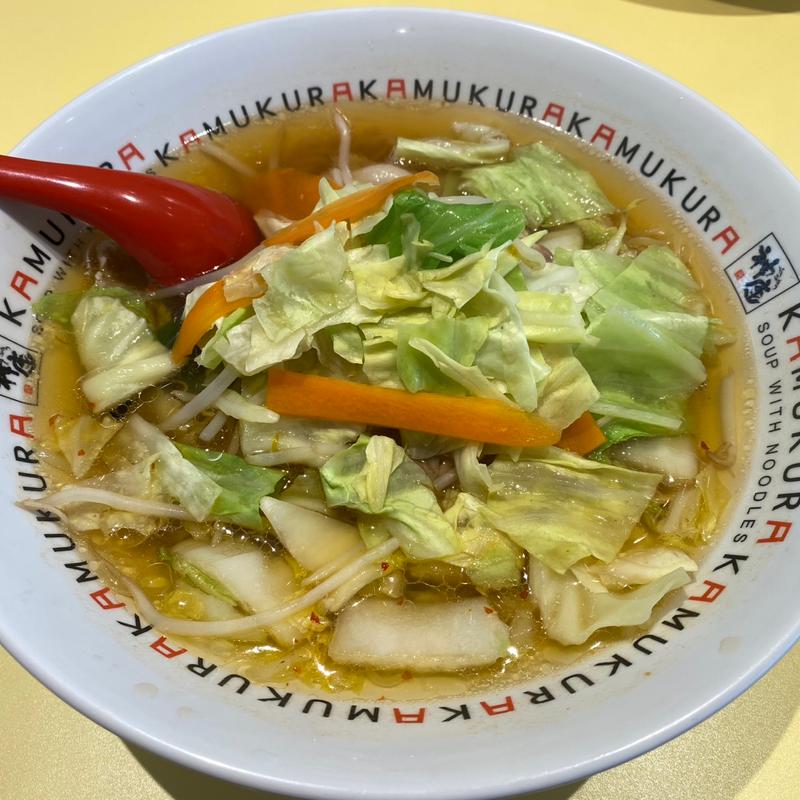 野菜いっぱいラーメン(どうとんぼり神座 住之江店)