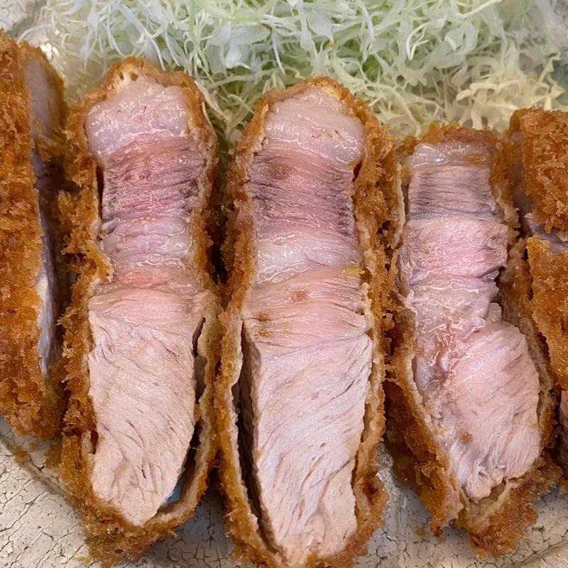 六白黒豚 上リブロース 250g(とんかつひなた)