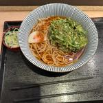 春菊の天ぷらそば(そばいちエキュート赤羽店)