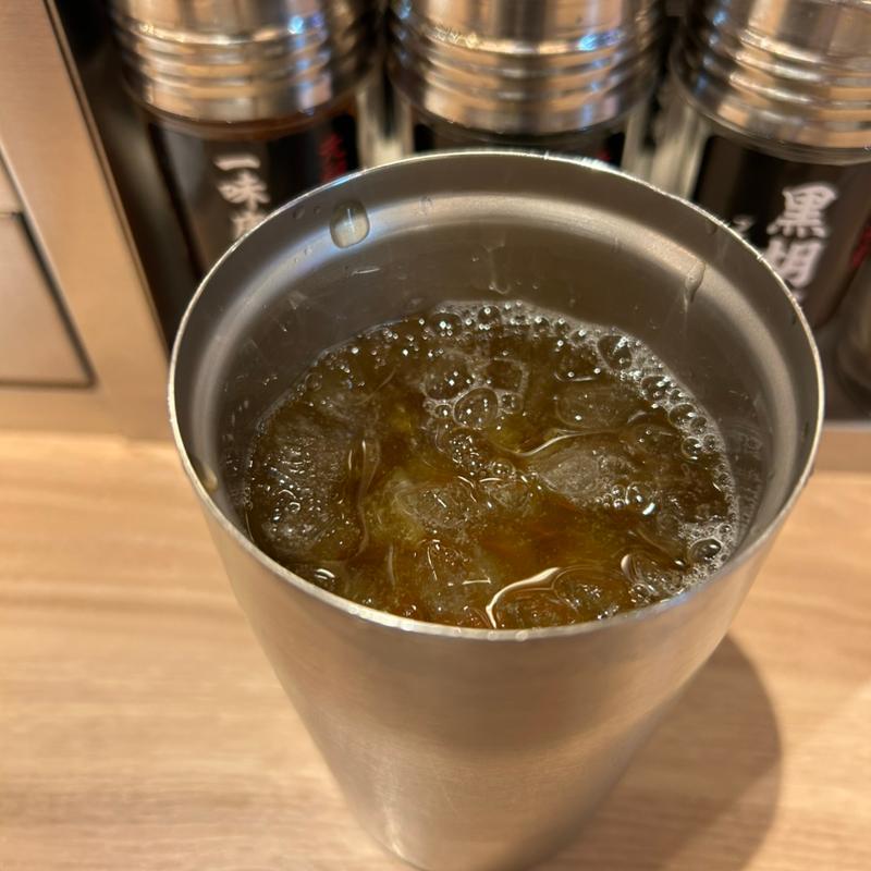 無料のジャスミン茶(元祖油堂)