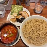 辛つけ麺　あつもり　麺2玉