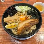 煮干し合え麺　麺2玉