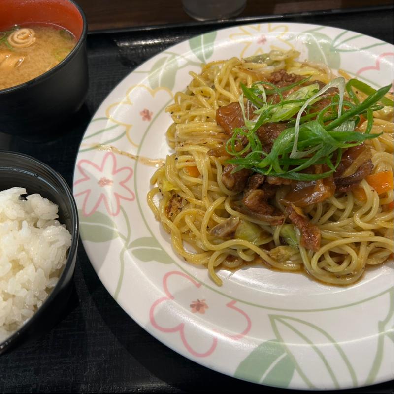 ぼっかけ焼きそば(三木サービスエリア（下り線） フードコート )