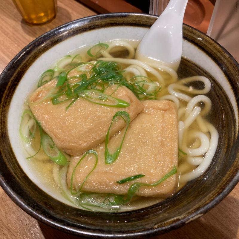 あまからきつねうどん(ちから 広島駅 ekie店)