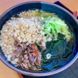 肉わかめうどん(軽食コーナー 道の駅富士吉田)