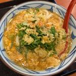 玉子あんかけうどん（並）(丸亀製麺姫路中地)