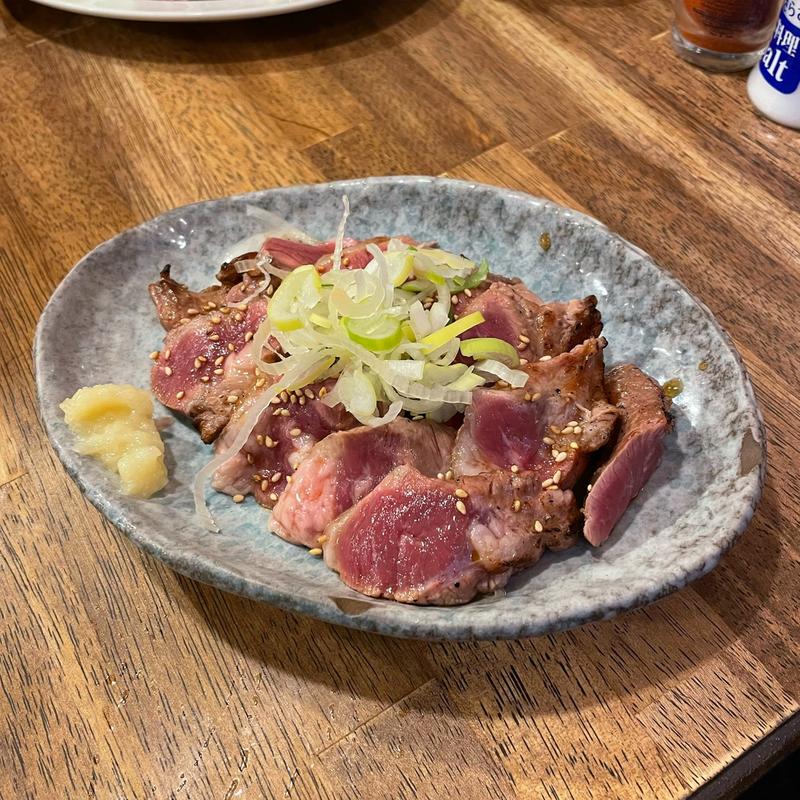 炙りはらみポン酢(名物やきとん とみちゃん 綾瀬本店)