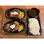 しろとん2枚ミニカレーセット(黒にんにくほんぽ)