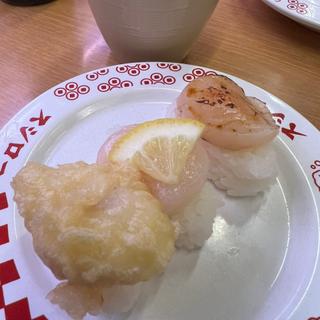 ほたて食べ比べ(スシロー 三木店)