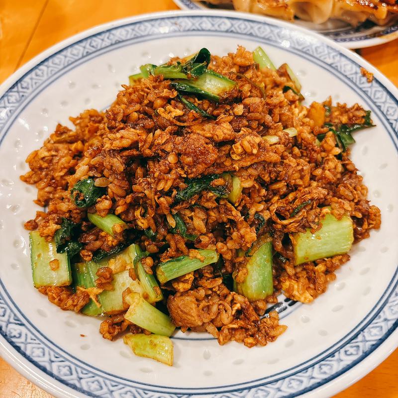 黒酢炒飯(中国ラーメン揚州商人 末吉橋店)