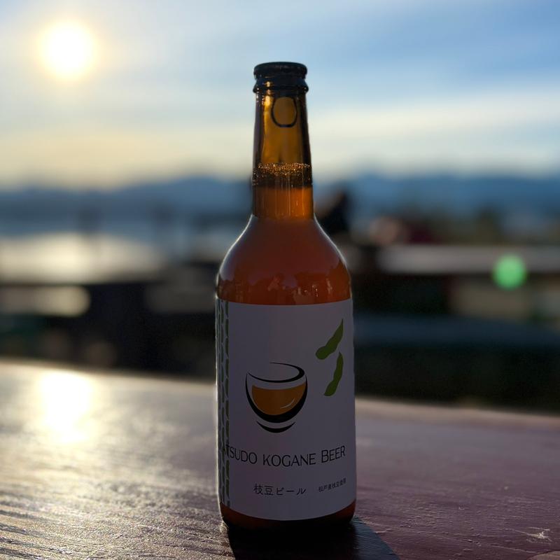 枝豆ビール(布施屋酒店)